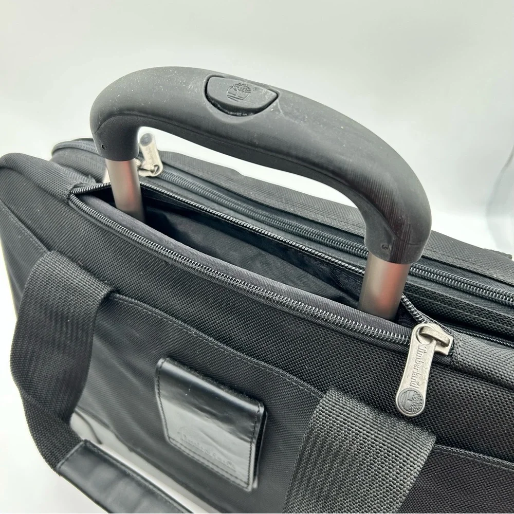 Black Timberland Men's Rolling Bag